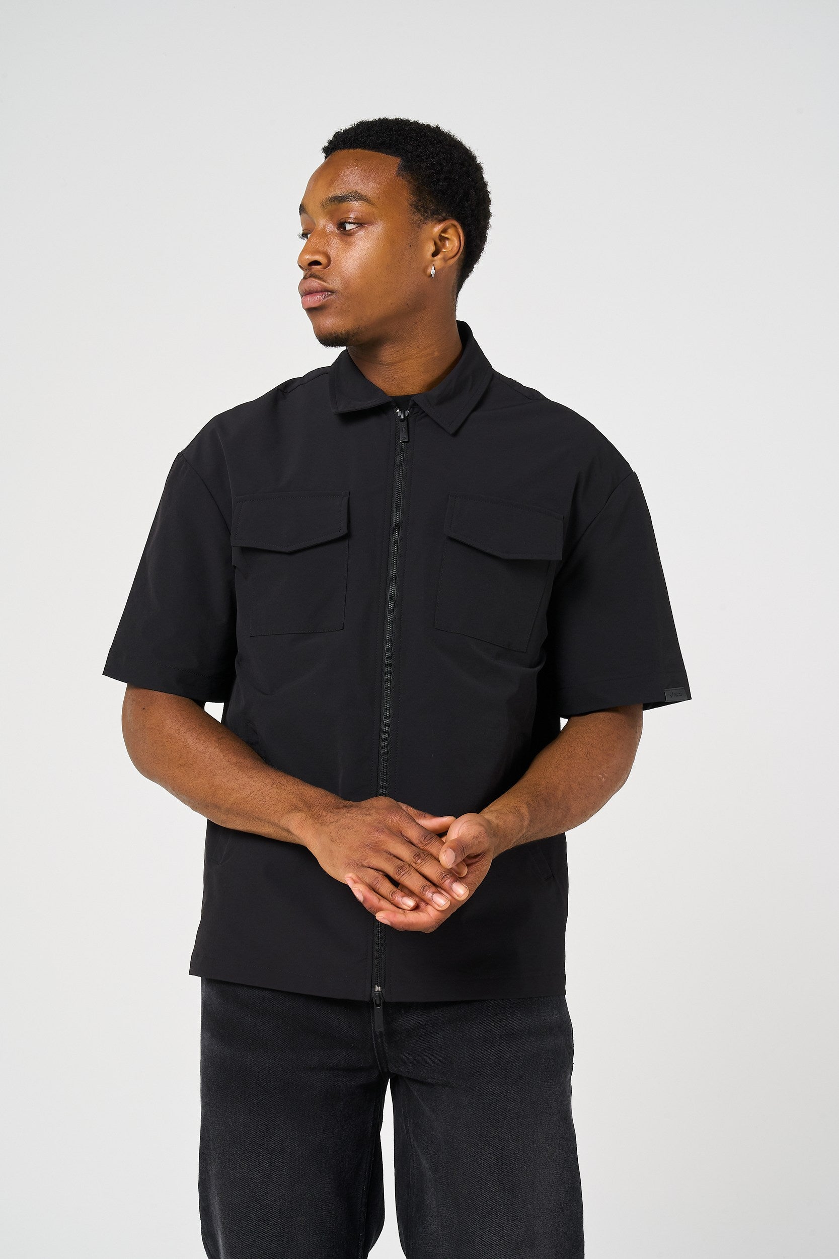 Giamco Black Overshirt