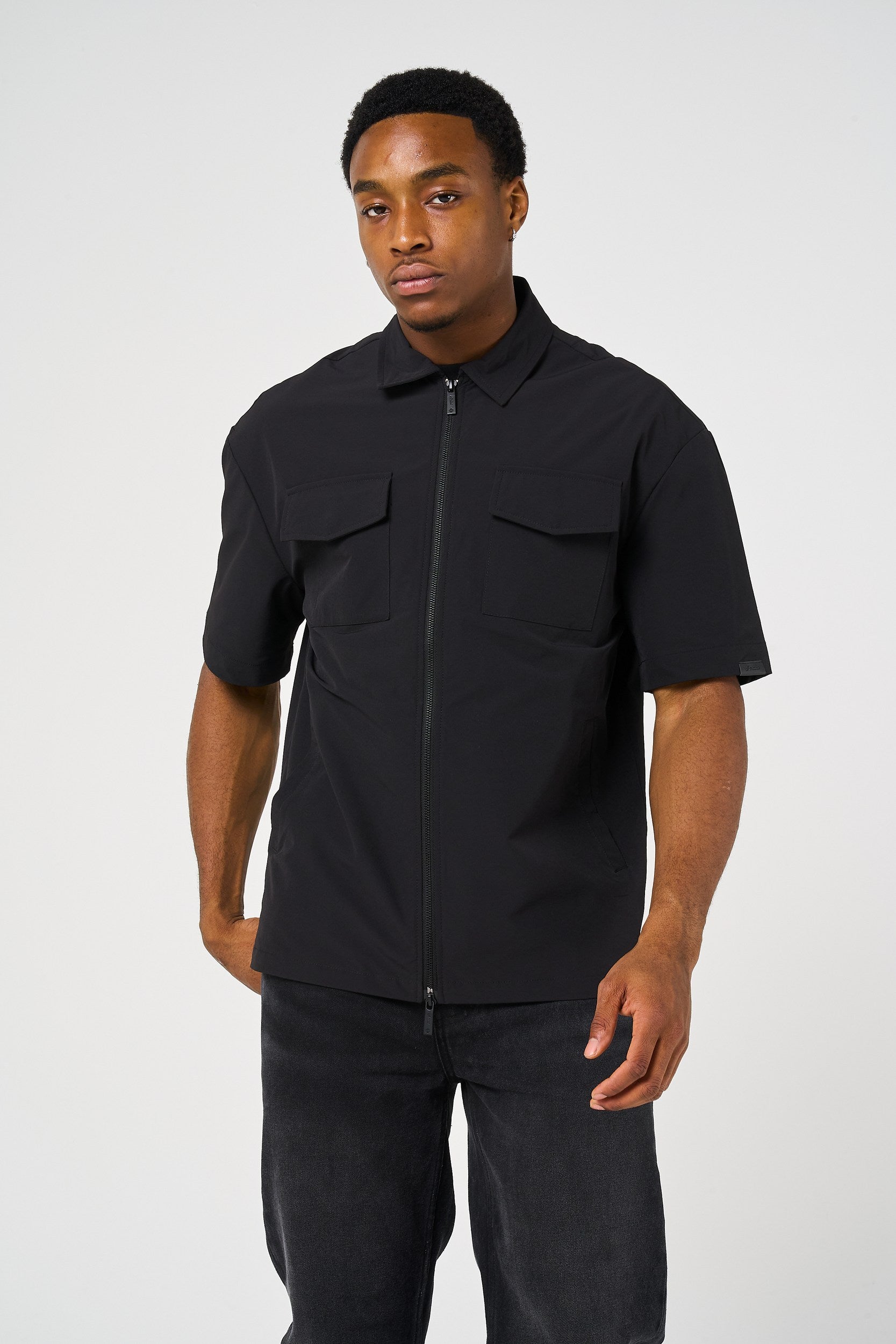 Giamco Black Overshirt