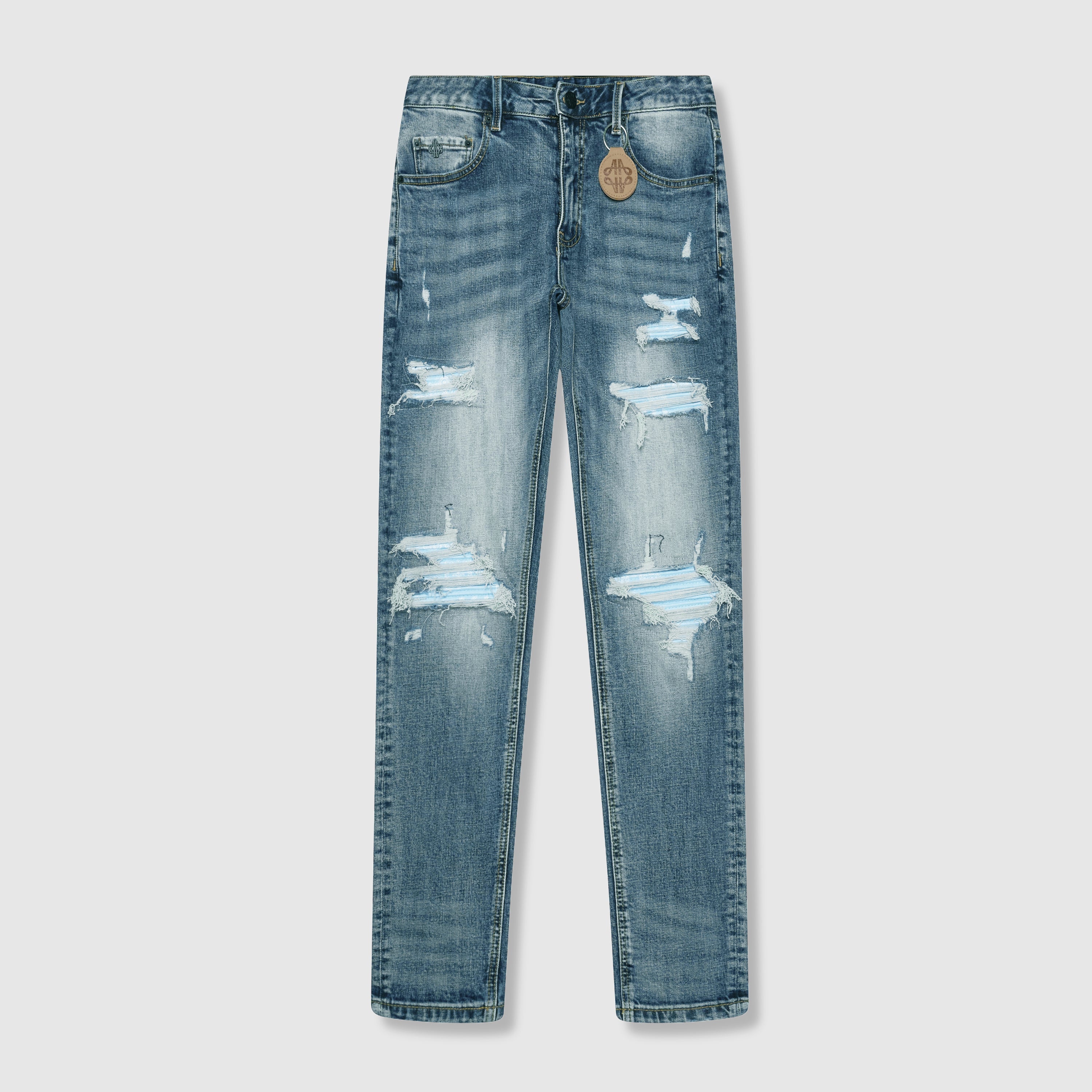 Jeans skinny Arlow Blue Bandana