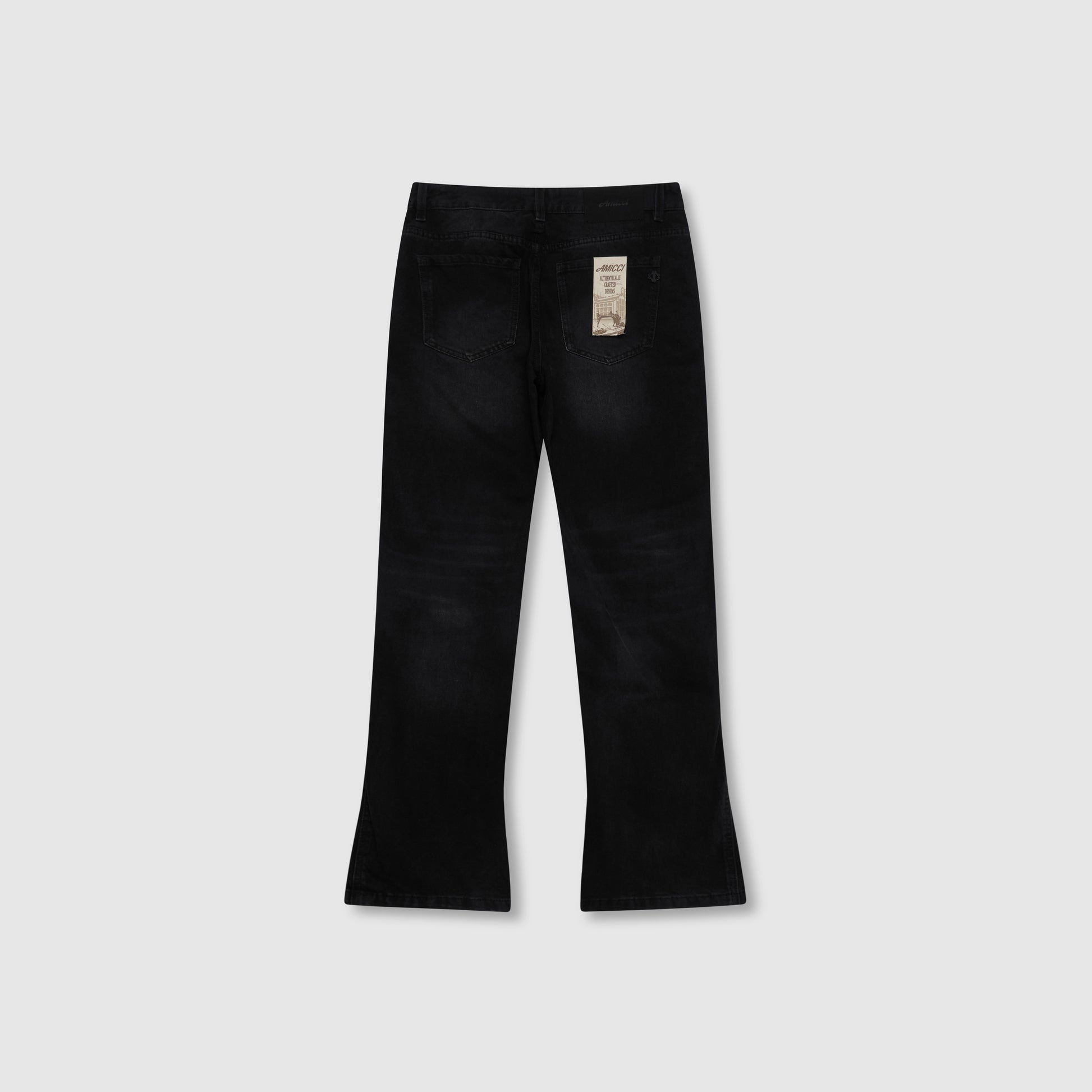 Lorient Black Flare Jean