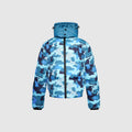 Donte Blue Camo Puffer Jacket