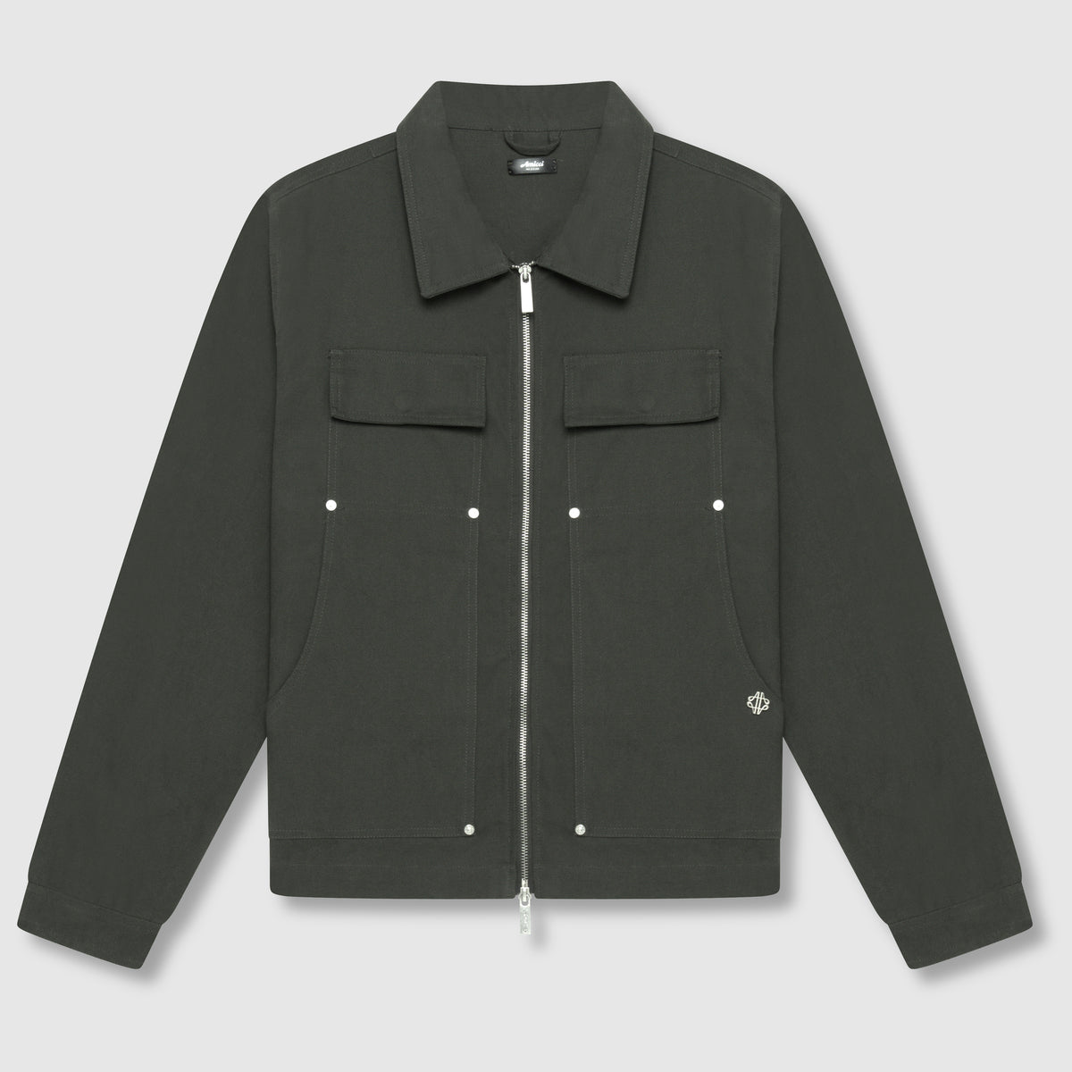 Wyatt Khaki Twill Overshirt