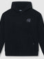 Amos Black Knitted Hoodie