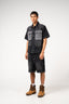 Keshi Denim Short Set Zwart