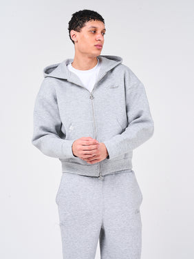 Atelier Grijze Scuba Hoodie
