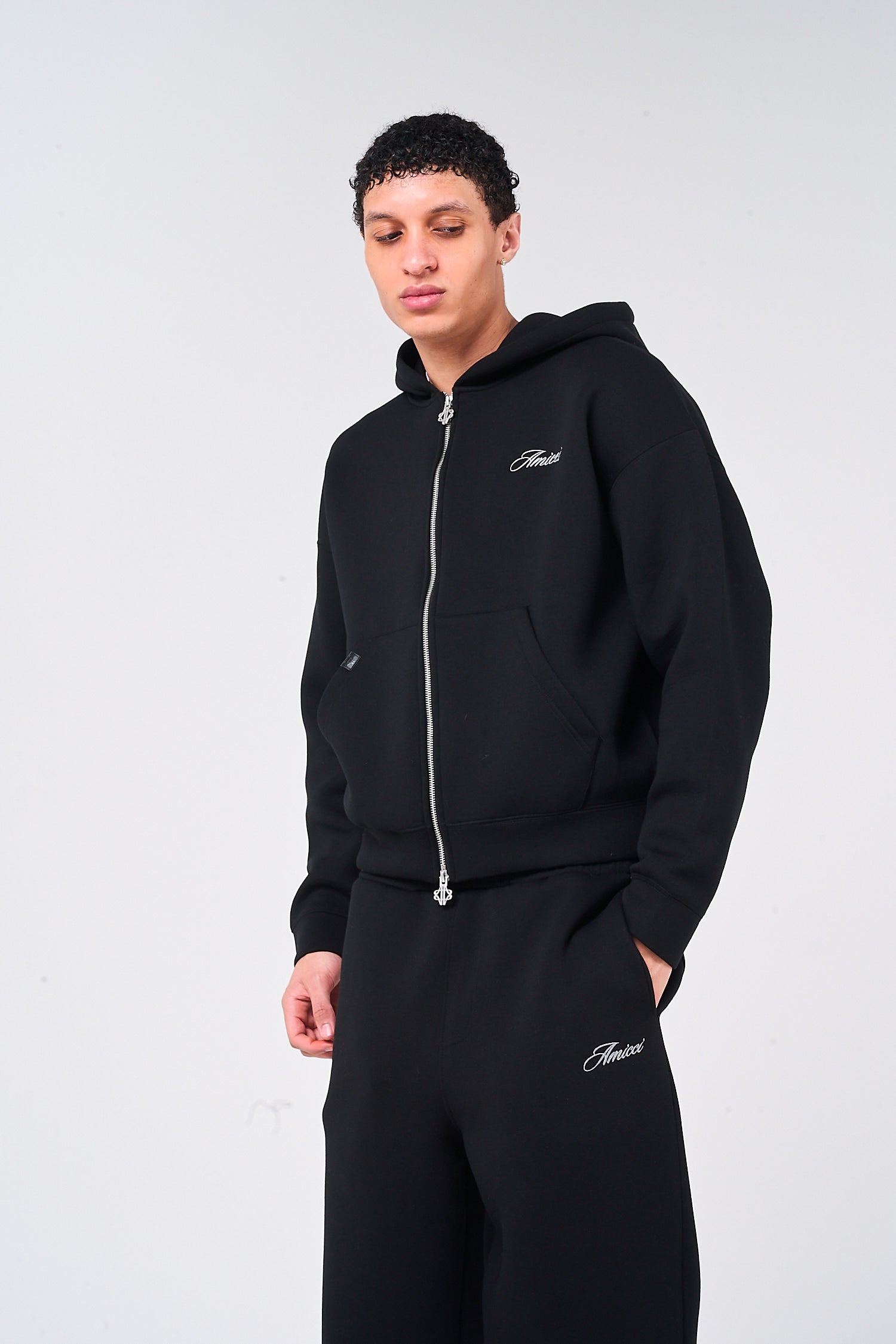 Atelier Black Scuba Hoodie