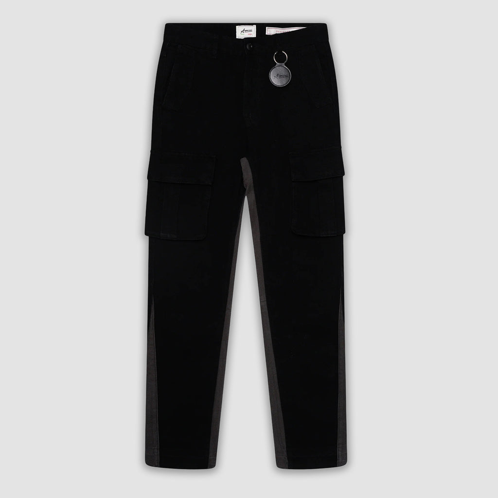 Pantalon cargo Renzo Flare noir