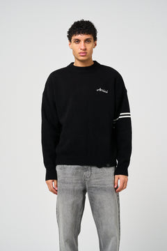 Nantes T-shirt met lange mouwen, zwart