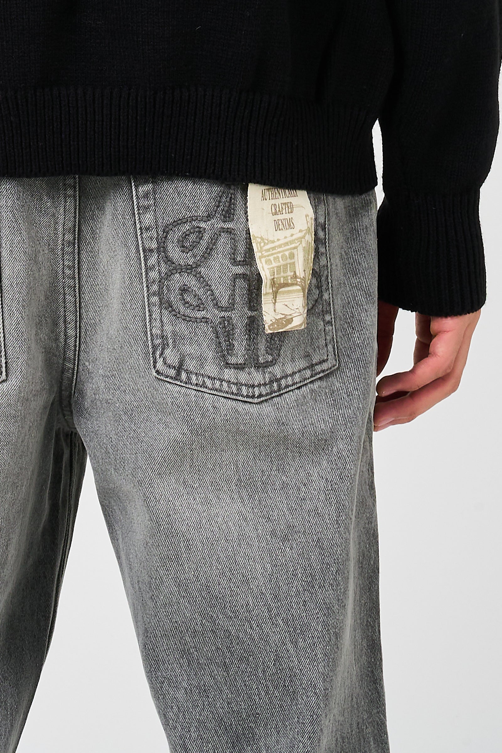 Lennox Grey Straight Jean