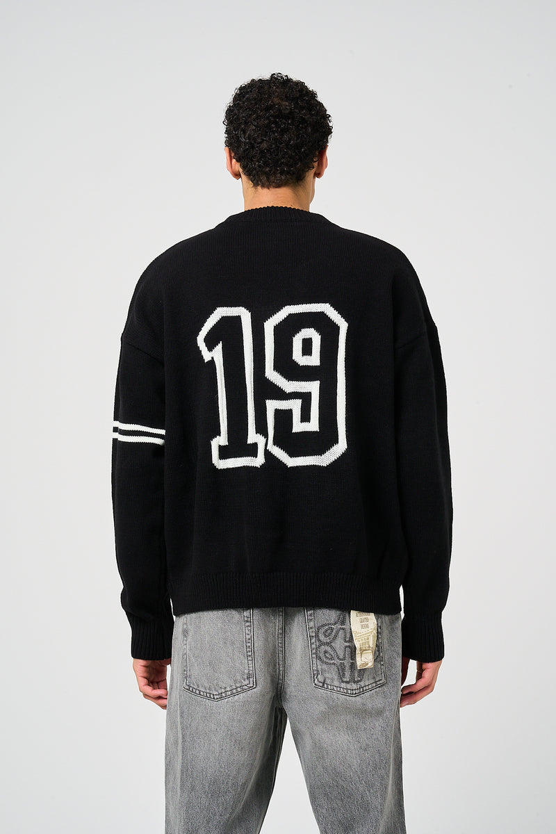 Nantes Long Sleeve Black T Shirt