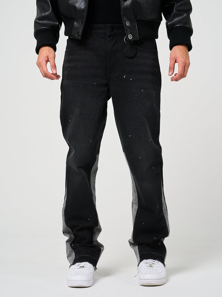 Maranello Black Flare Jean