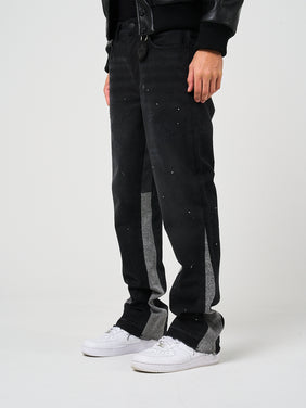 Maranello Black Flare Jean