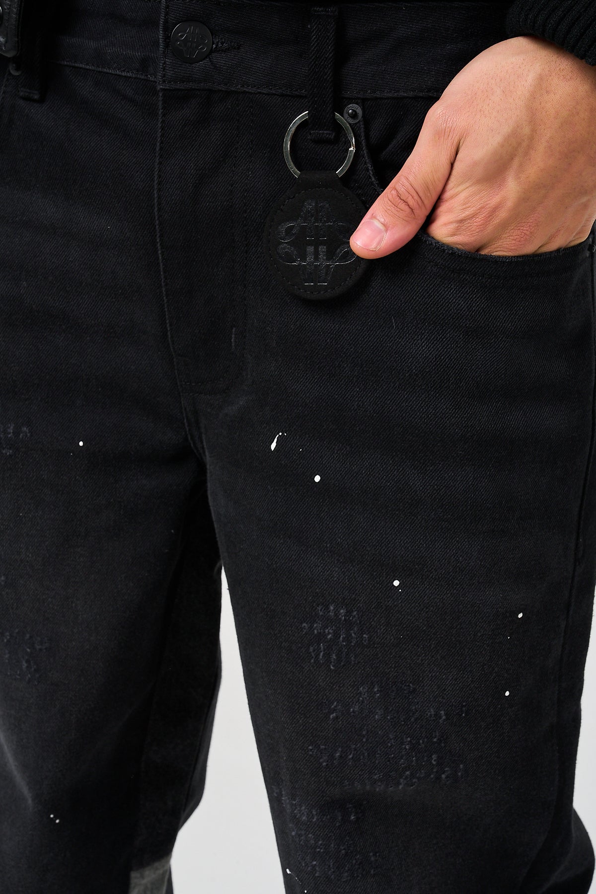 Maranello zwarte flared denim