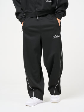 Bleecker Black Zip Through Bottoms