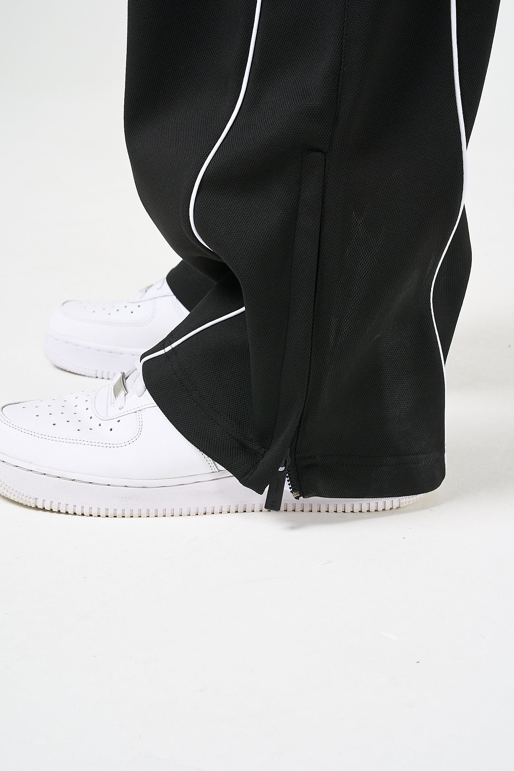 Bleecker Black Zip Through Bottoms