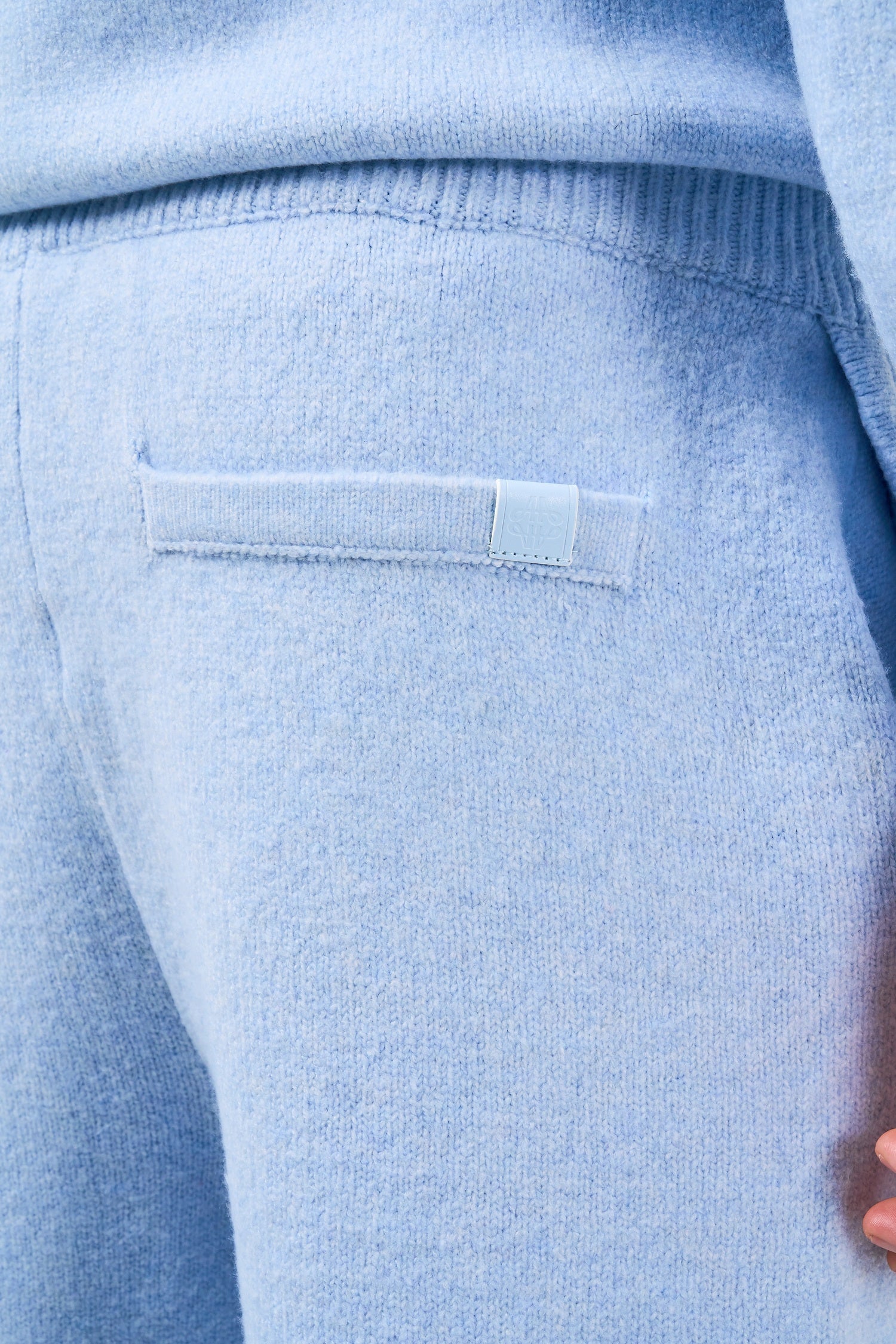 Dexter Blue Knitted Joggers