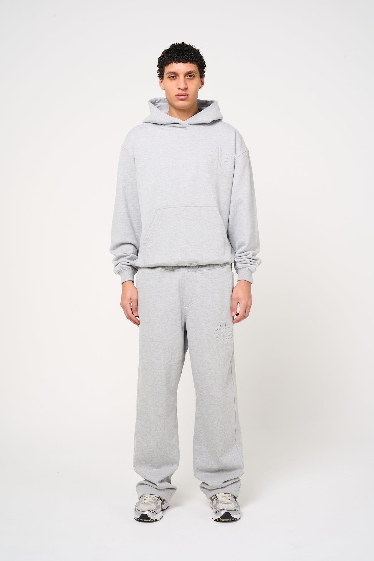 Reyes Emblem Logo Jogger Grey
