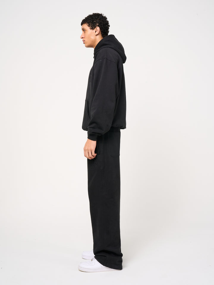 Reyes Emblem Logo Jogger Black