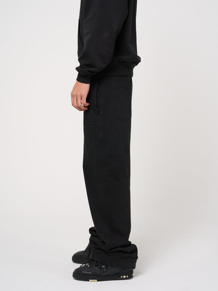 Reyes Emblem Logo Jogger Black