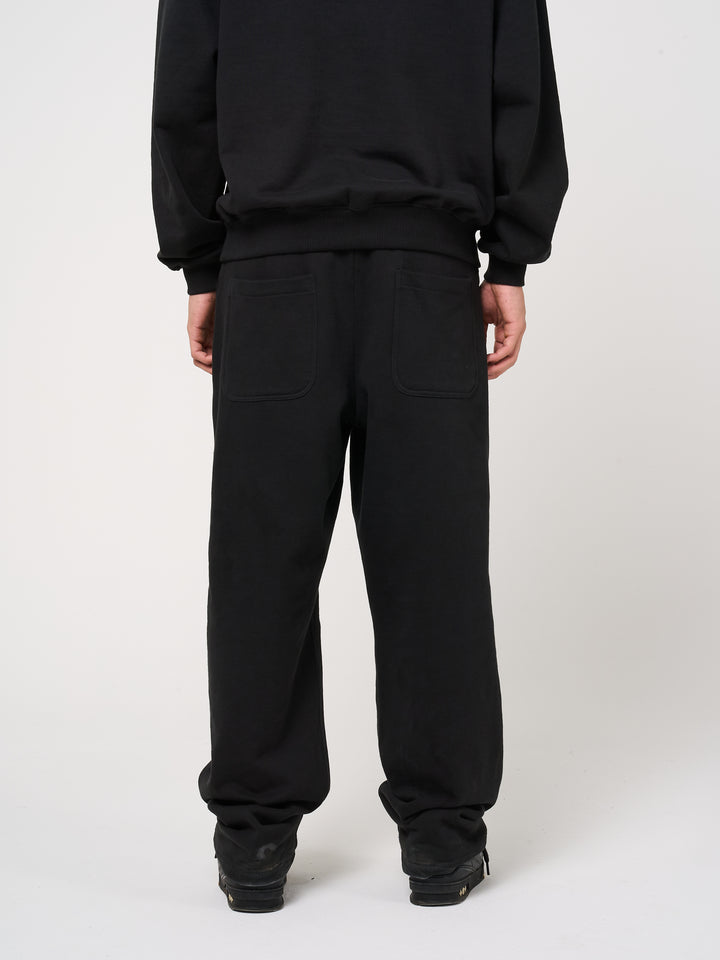 Reyes Emblem Logo Jogger Black