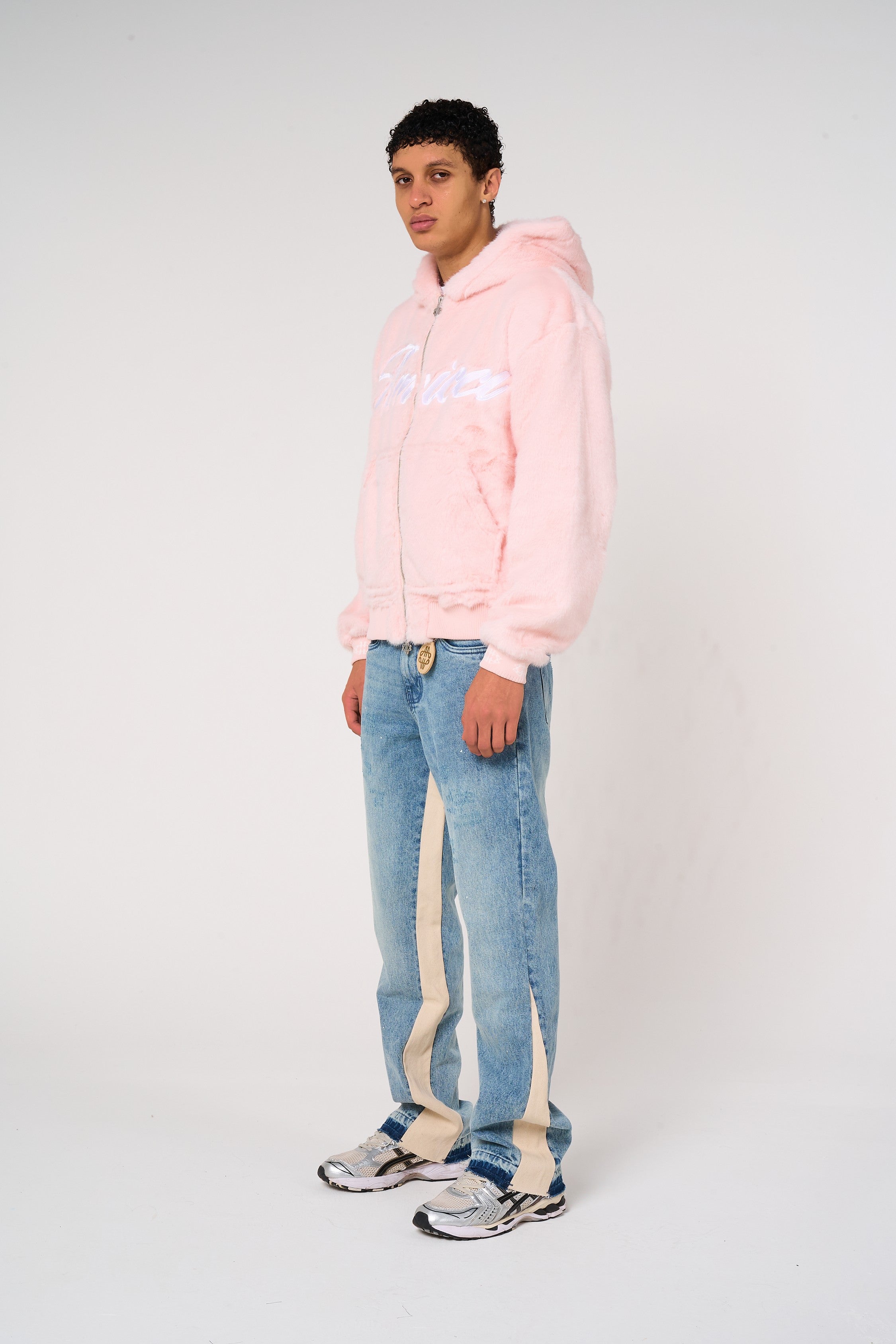 Oakley Pink Fur Hoodie