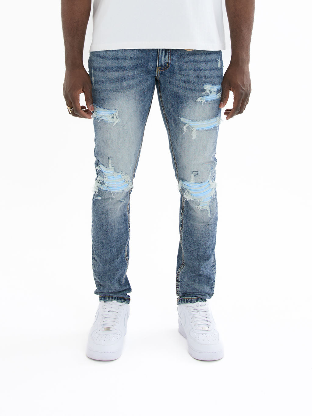 Jeans skinny Arlow Blue Bandana