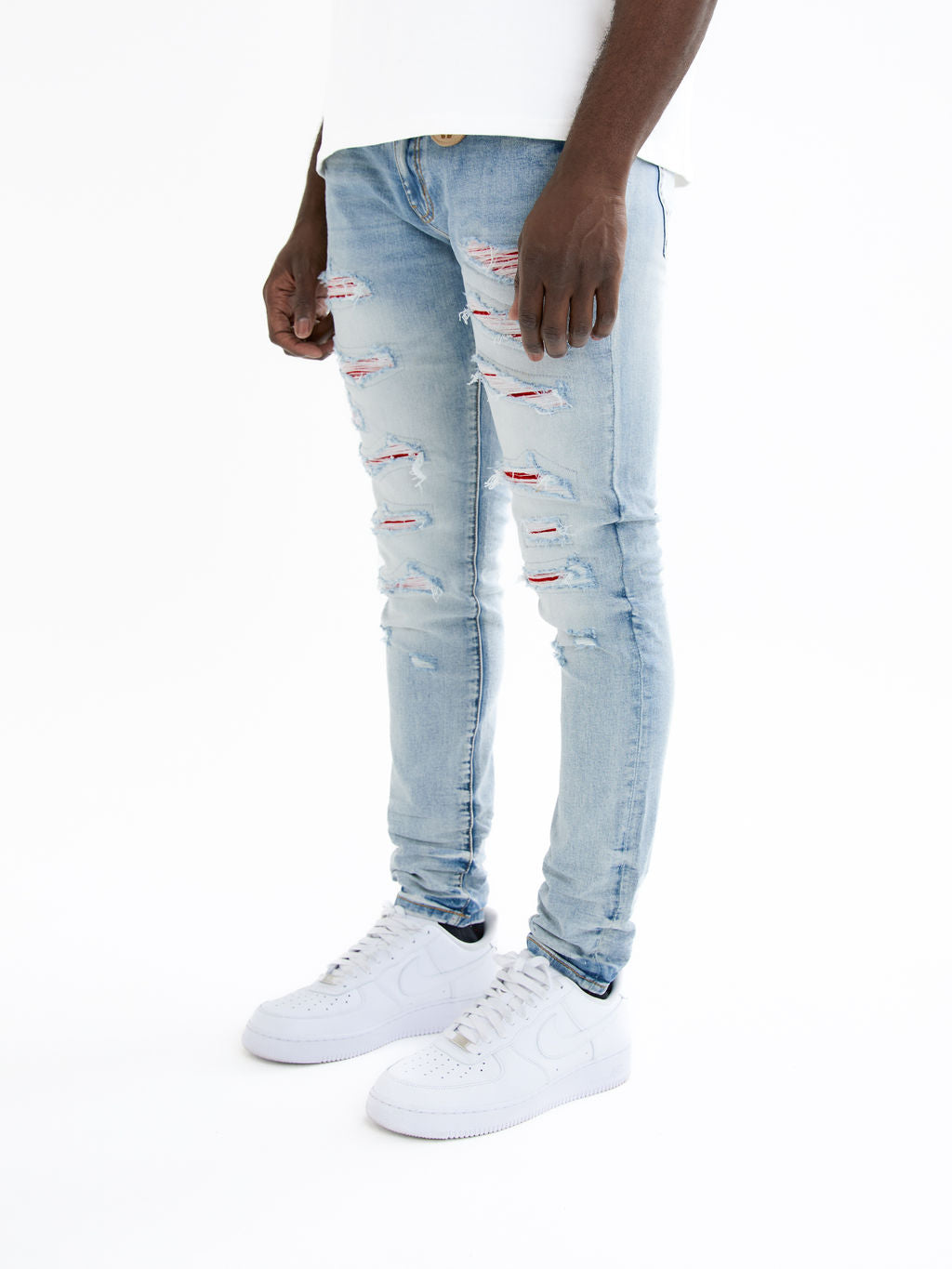Sanko Red Skinny Jean
