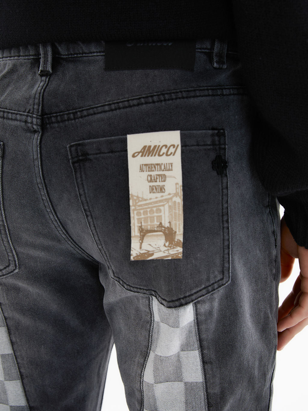Givona Black Flare Jean