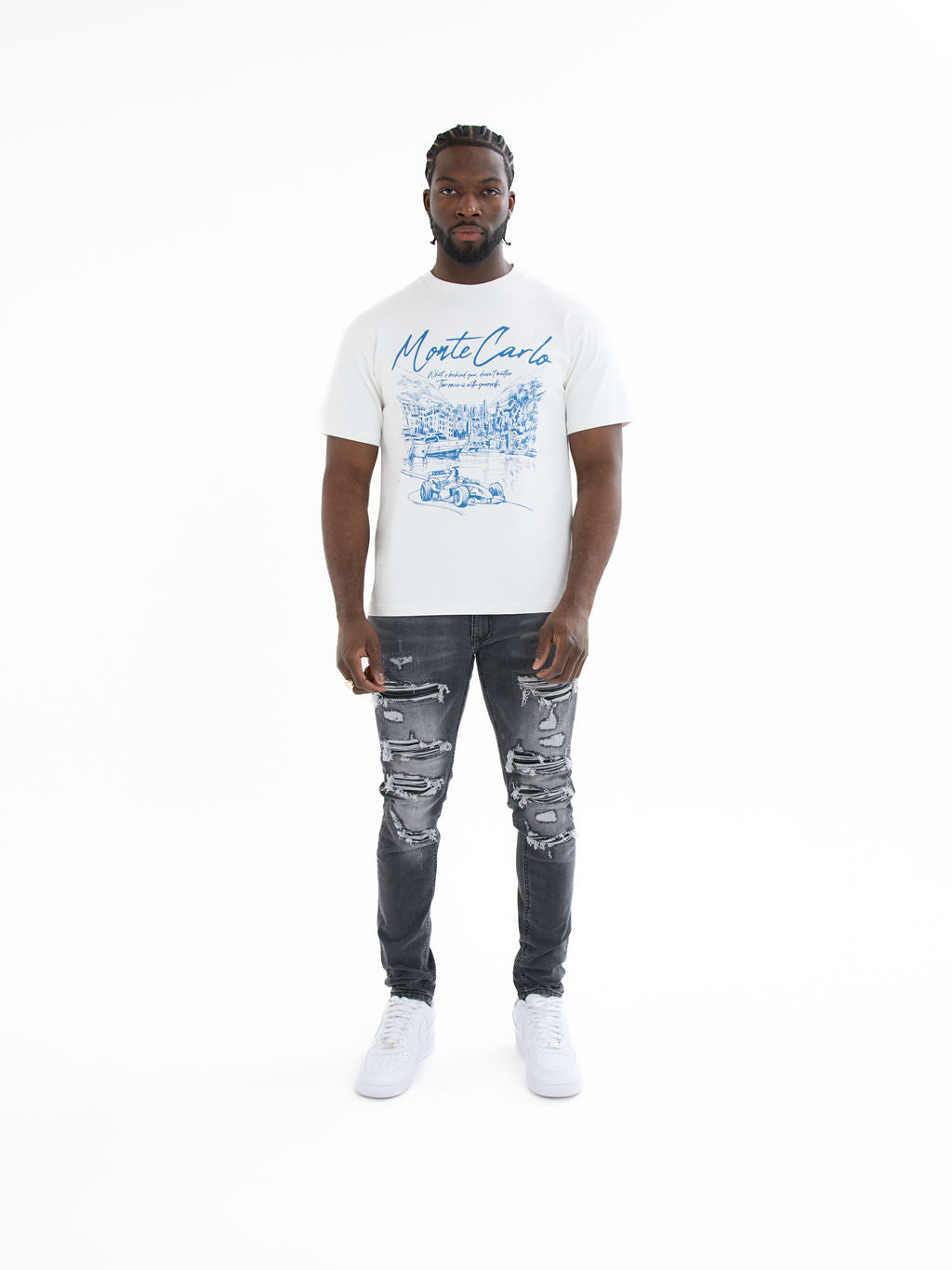 Diego Grey Skinny Jean
