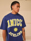 Instituut T-shirt Marineblauw