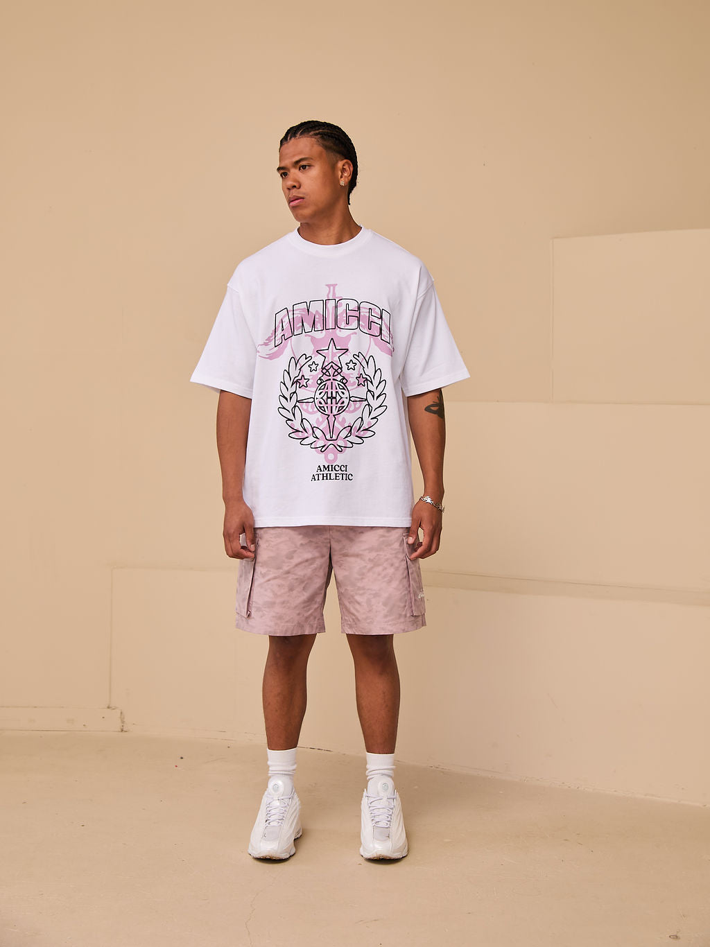 Parade T Shirt Pink Graphic