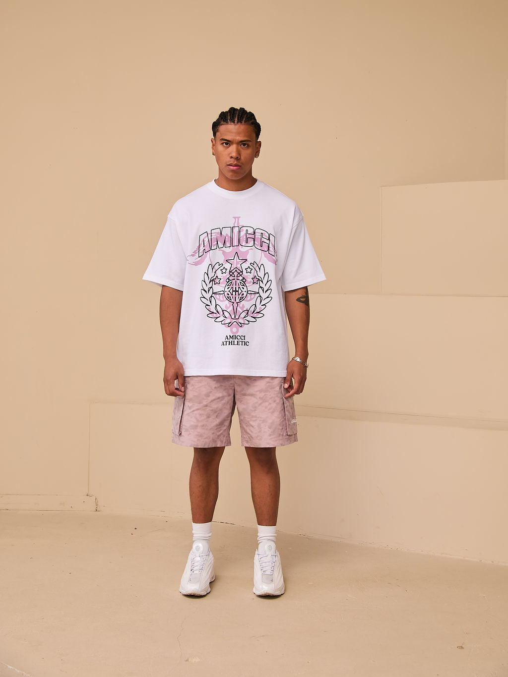 Parade T Shirt Pink Graphic