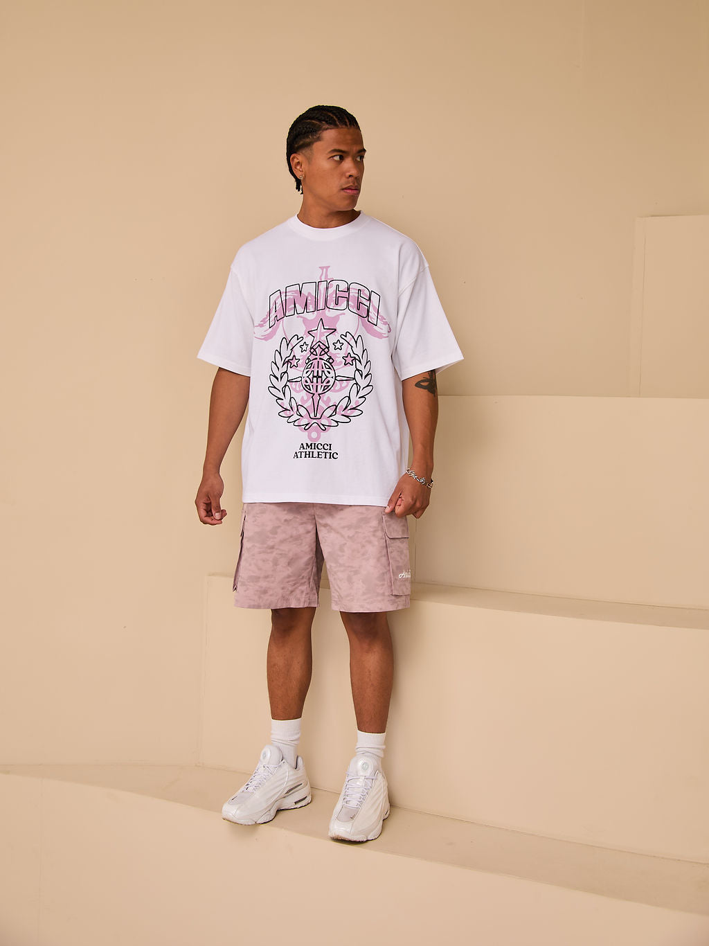 Parade T Shirt Pink Graphic