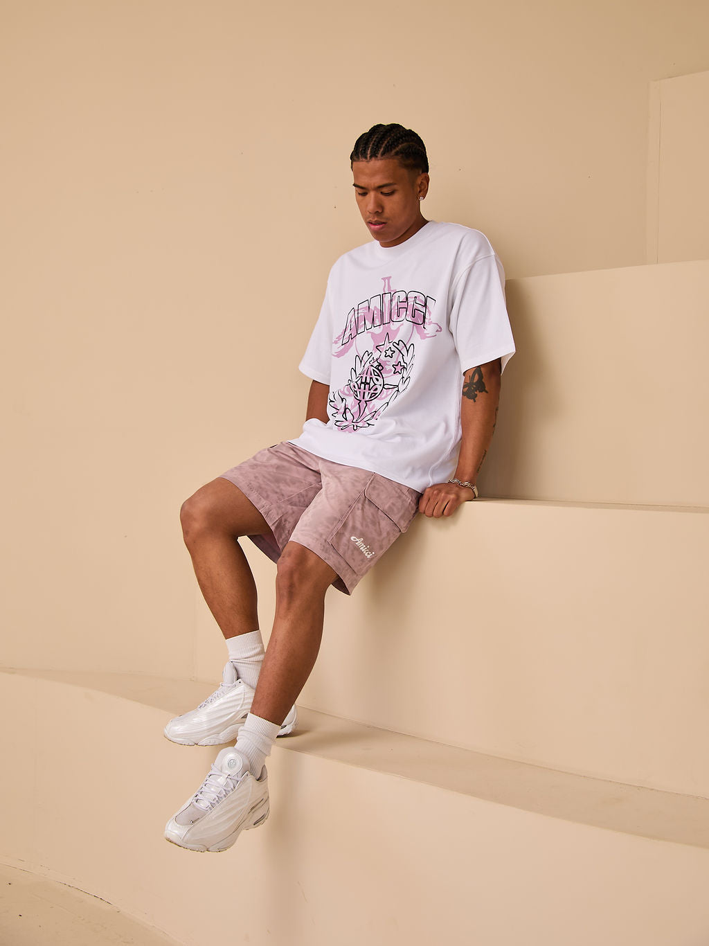 Parade T Shirt Pink Graphic