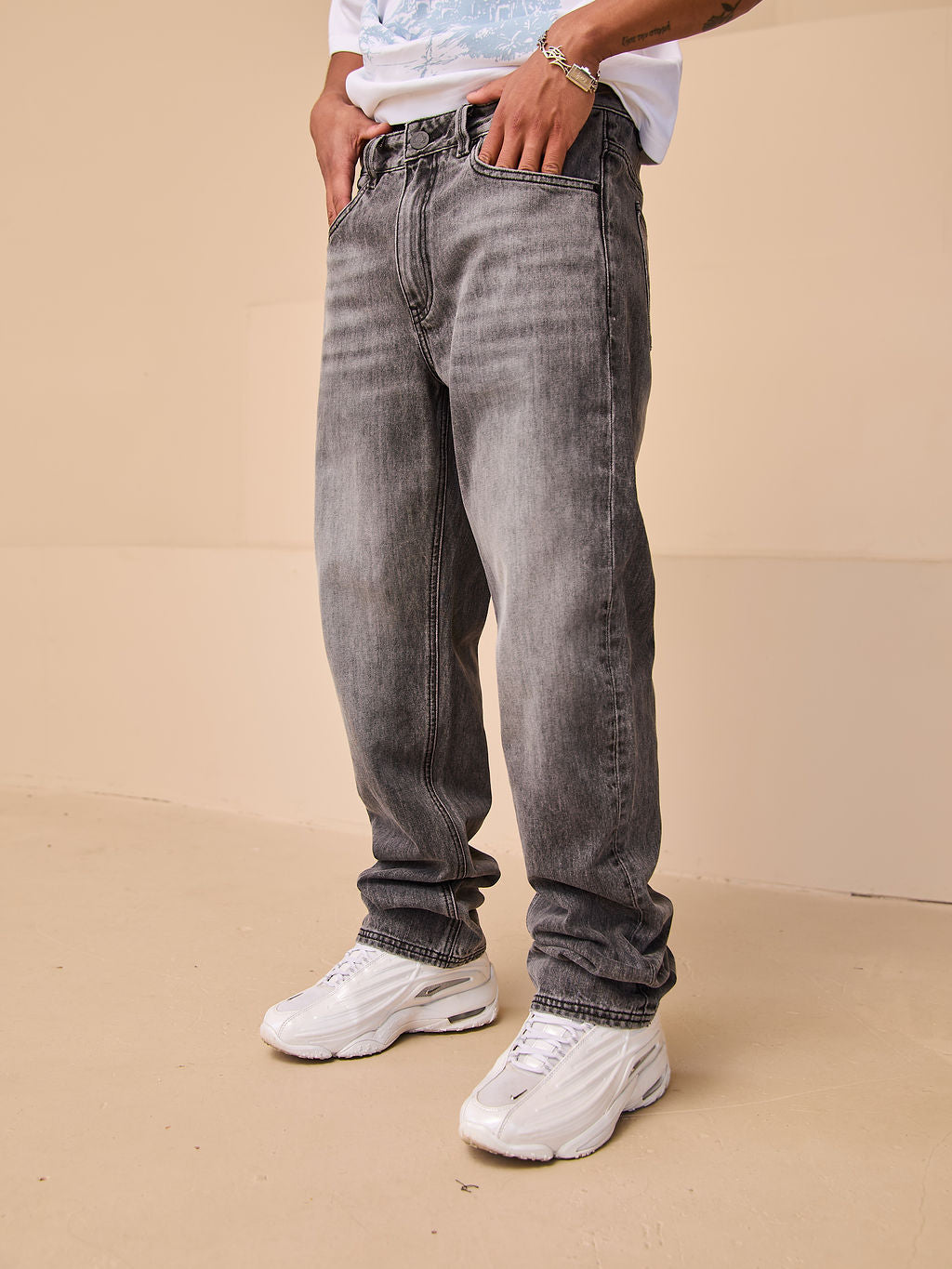 Sienna Grey Flare Jean