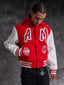 Veste Varsity Rouge