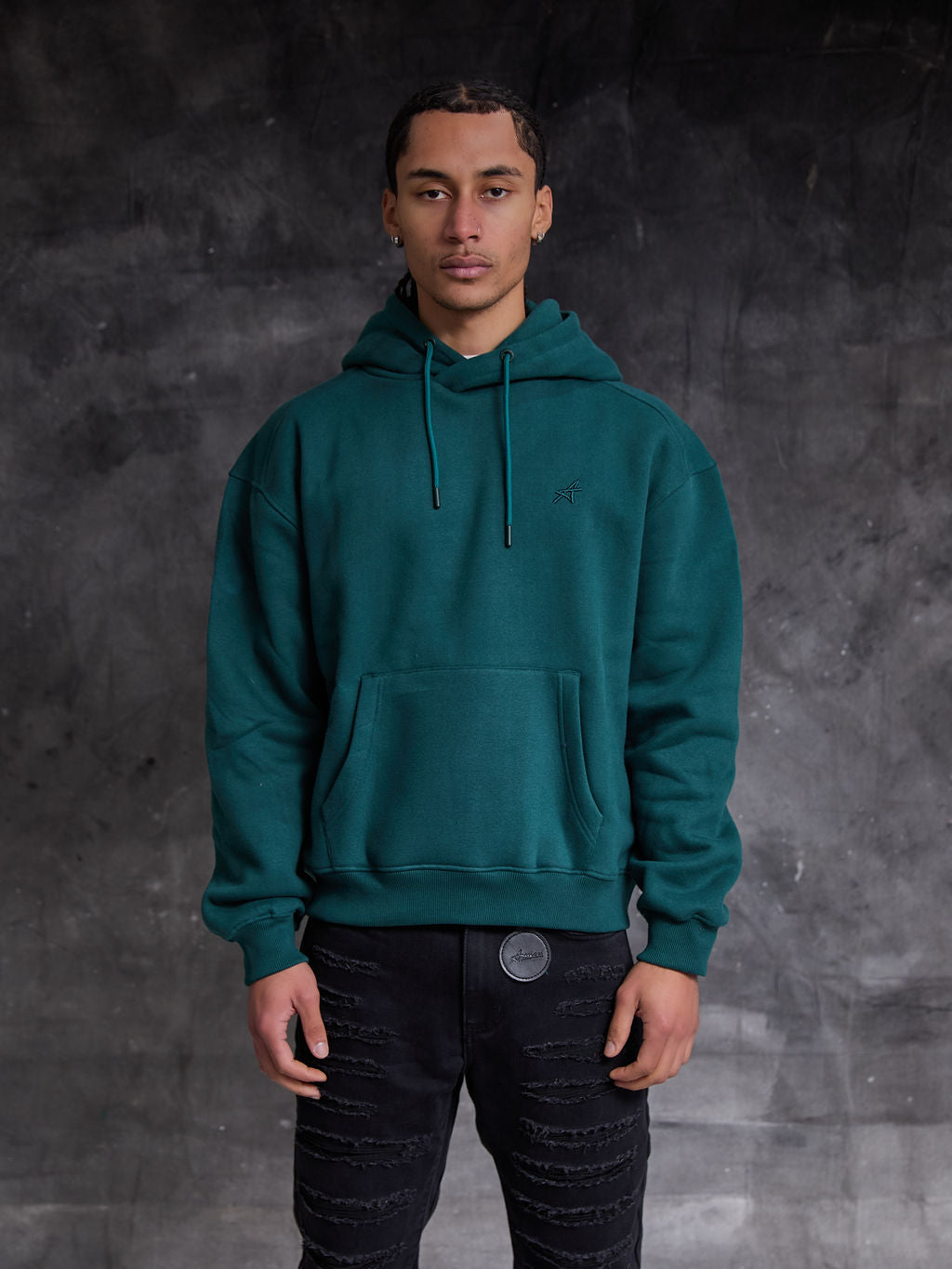 Basic Hoodie Groen