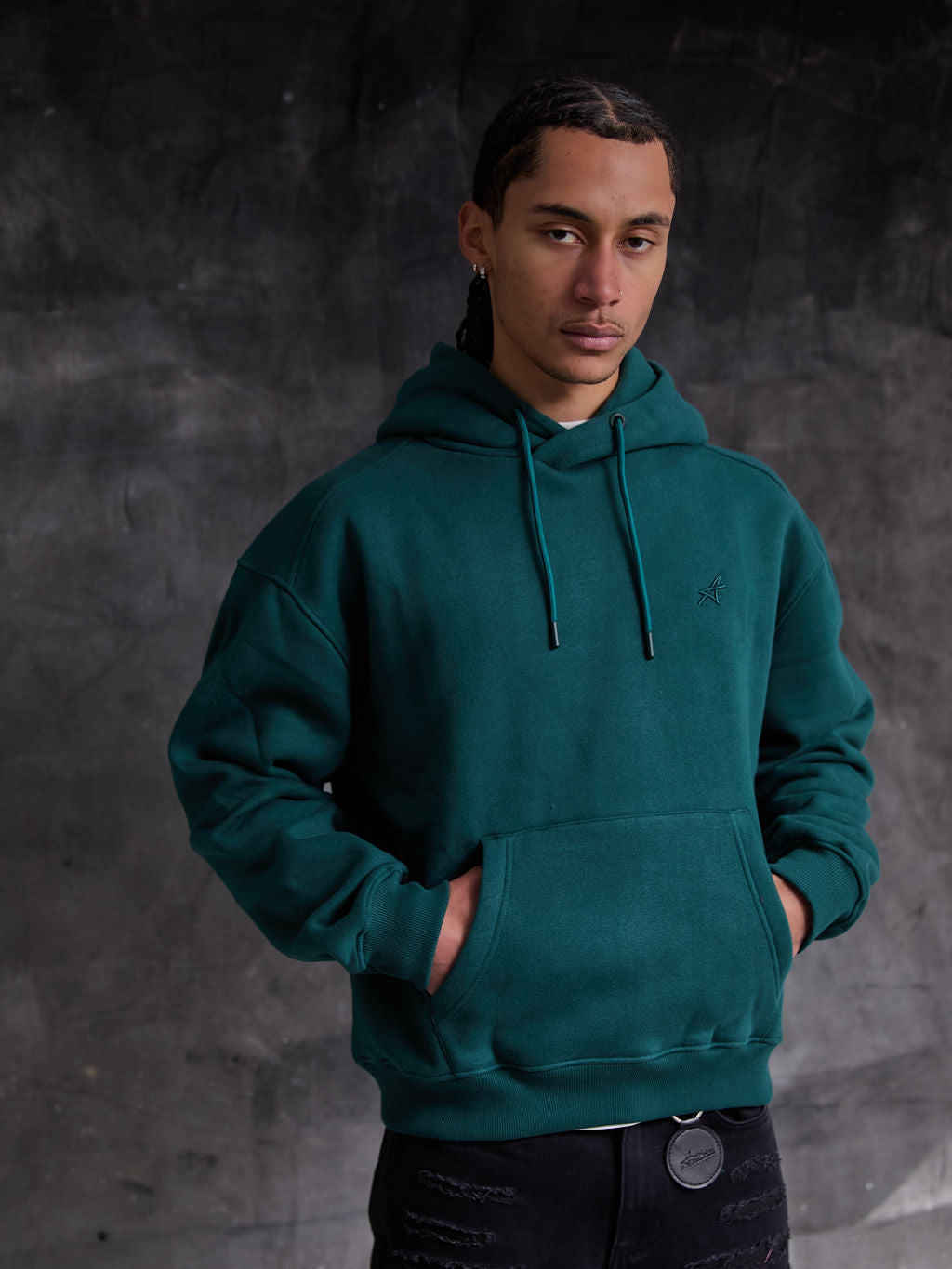 Basic Hoodie Groen