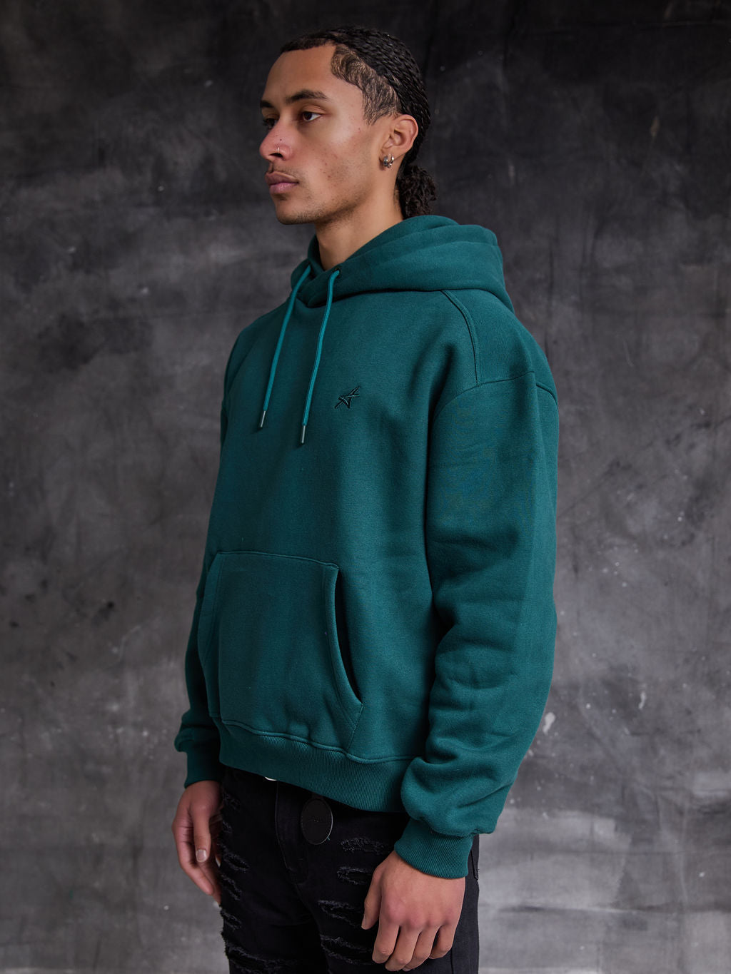 Basic Hoodie Groen