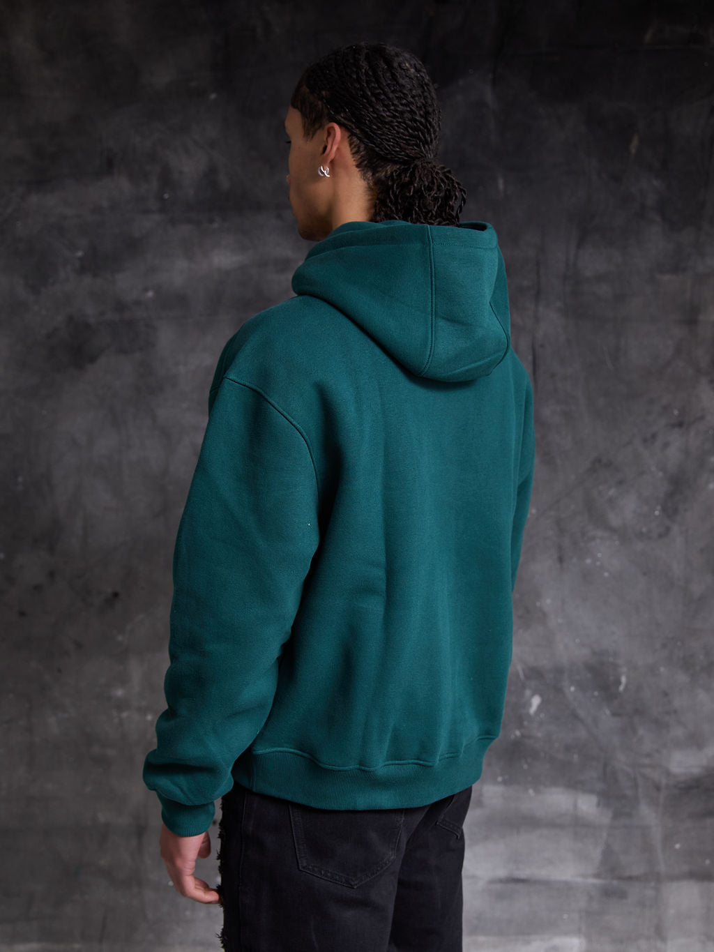 Basic Hoodie Groen