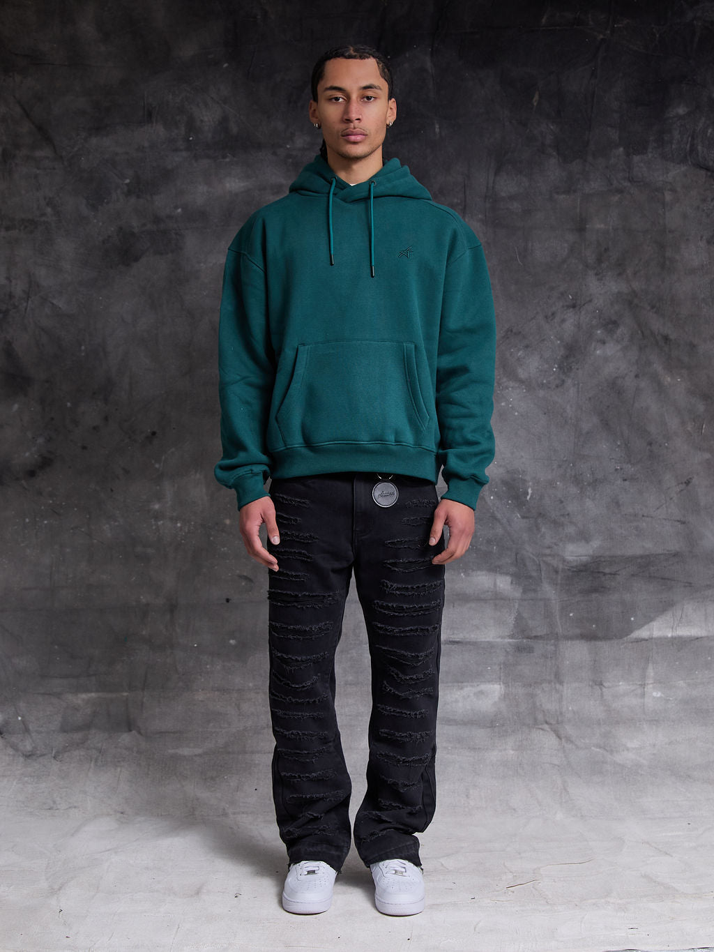 Basic Hoodie Groen