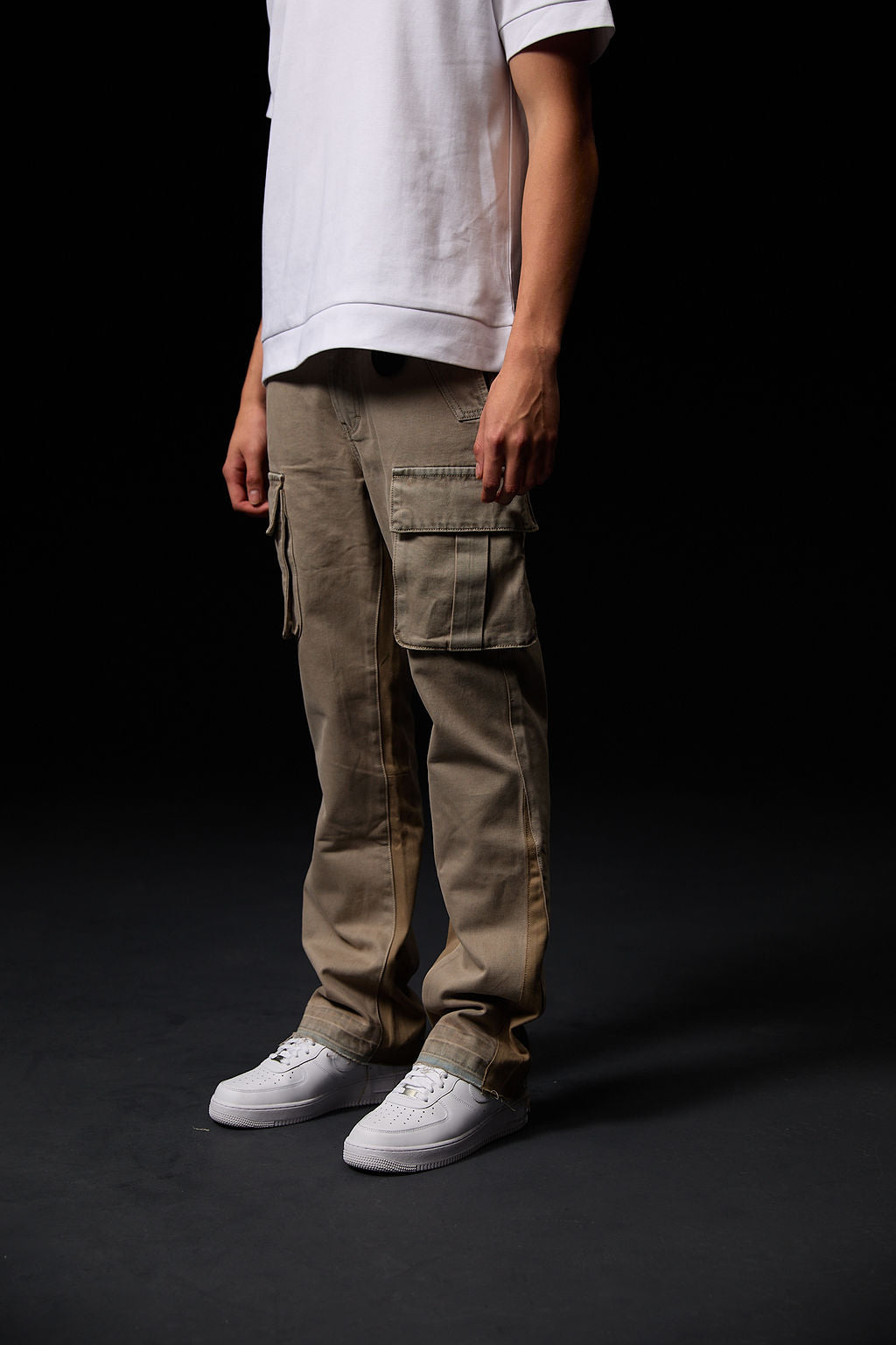 Renzo Flare Jean en Denim Sable