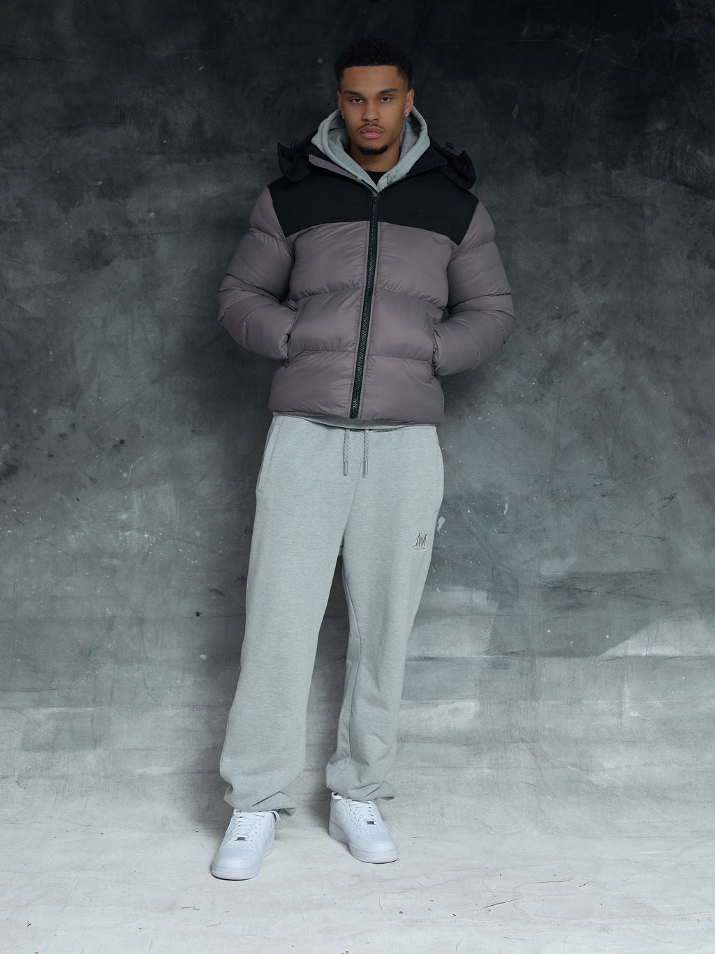 Bellezza Puffer Jacket Grijs