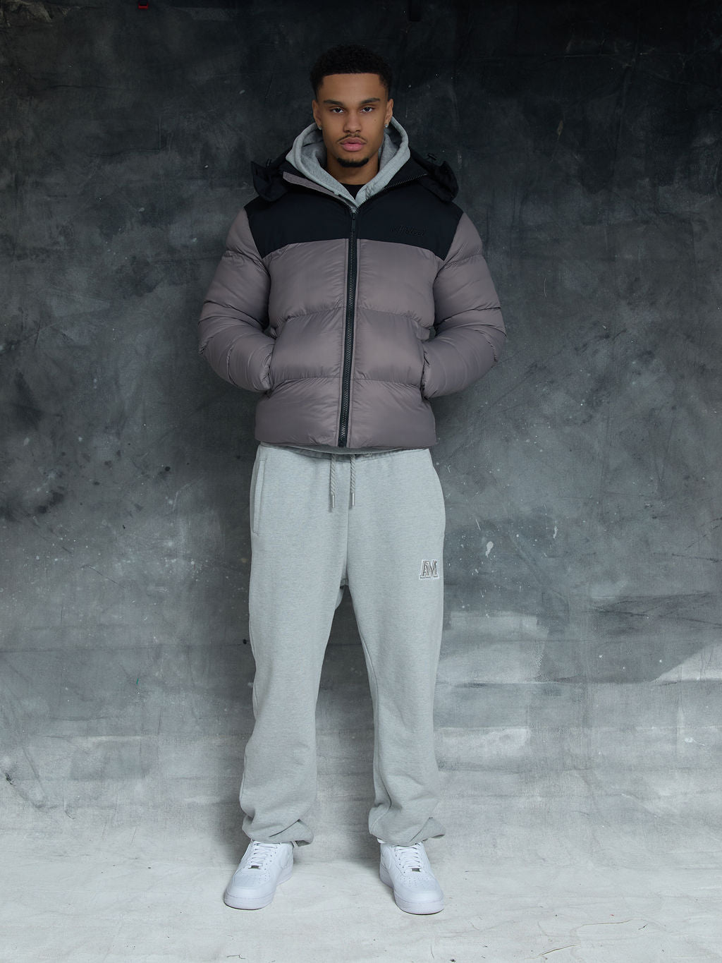 Bellezza Puffer Jacket Grijs