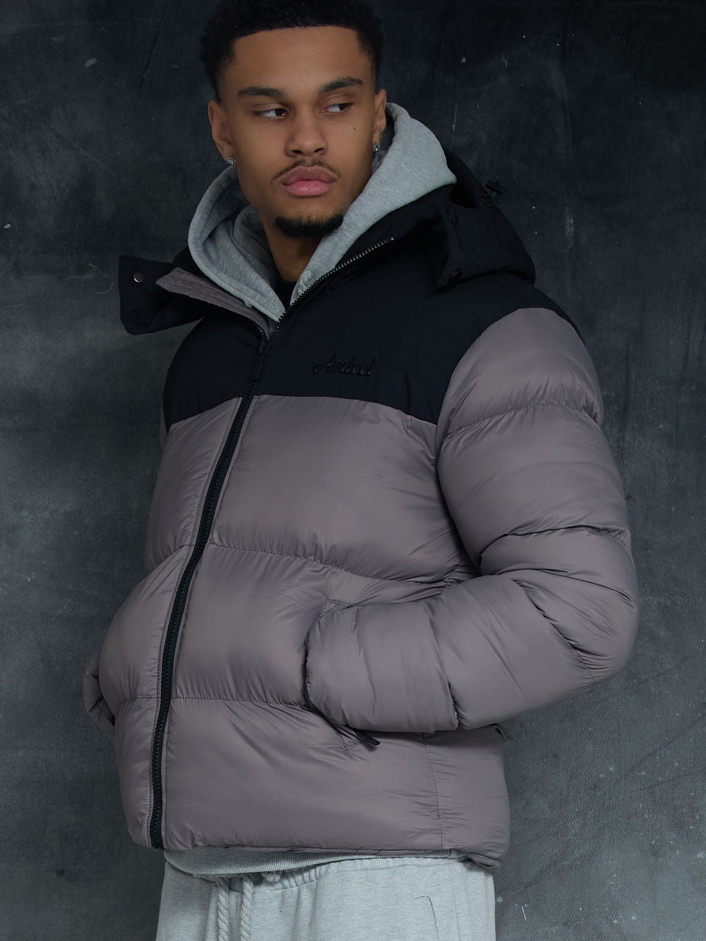 Bellezza Puffer Jacket Grijs