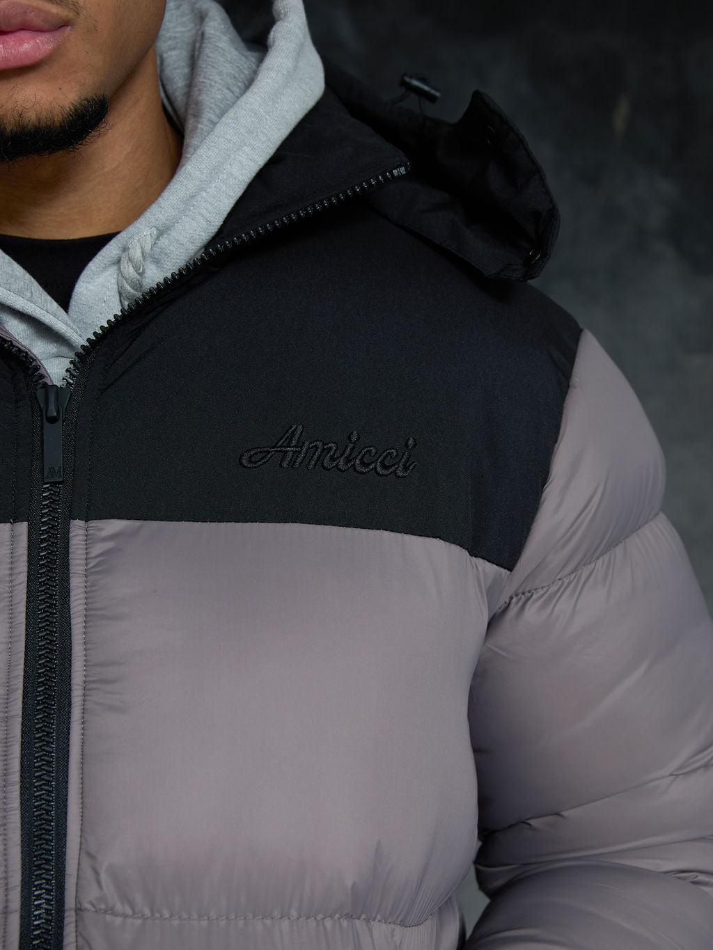 Bellezza Puffer Jacket Grijs