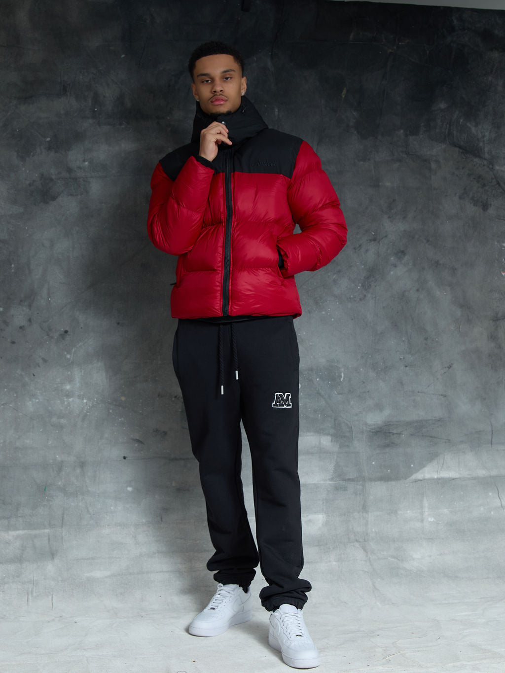 Bellezza Puffer Jacket Rood