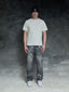 Ettore Light Grey Flare Jeans