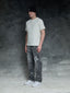 Ettore Light Grey Flare Jeans