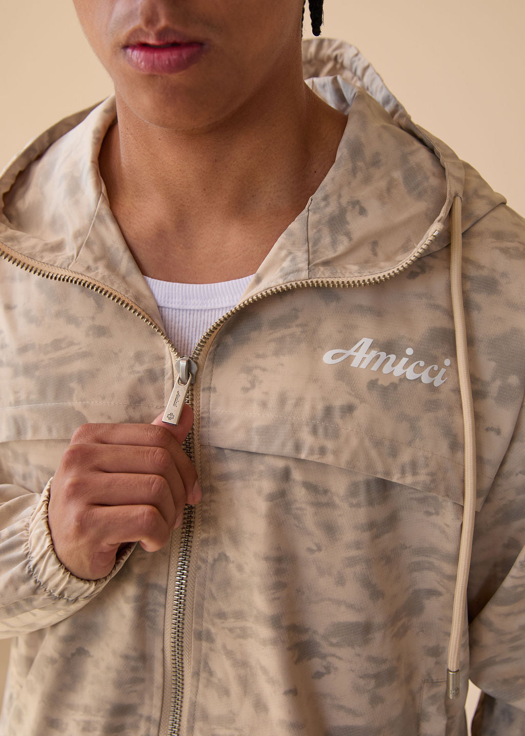 Almeria Windbreaker Beige